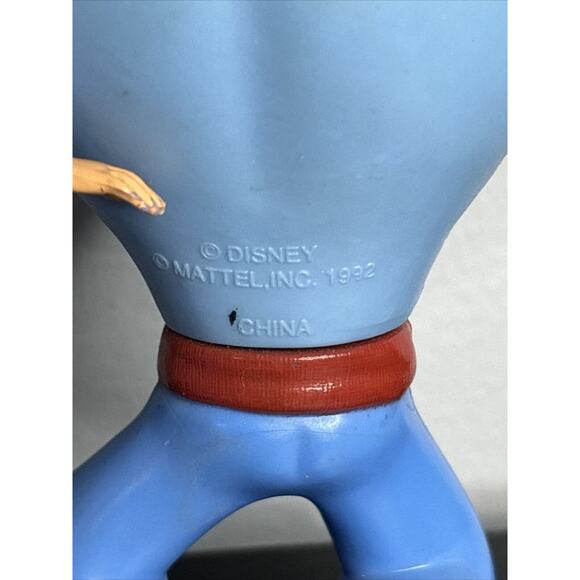 Disney Aladdin Mattel Action Figures Lot Genie Jasmine Parade Leader 1992 1993 - Picture 8 of 8